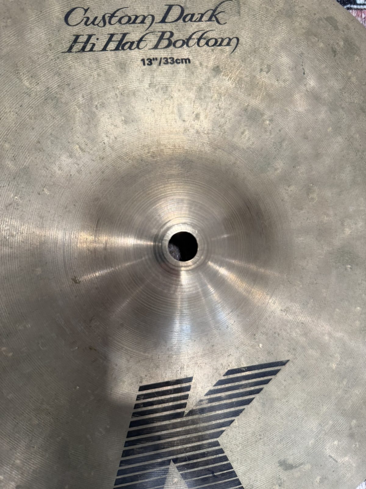 Zildjian K Custom 13" Dark Hi-Hat Cymbals (Pair)