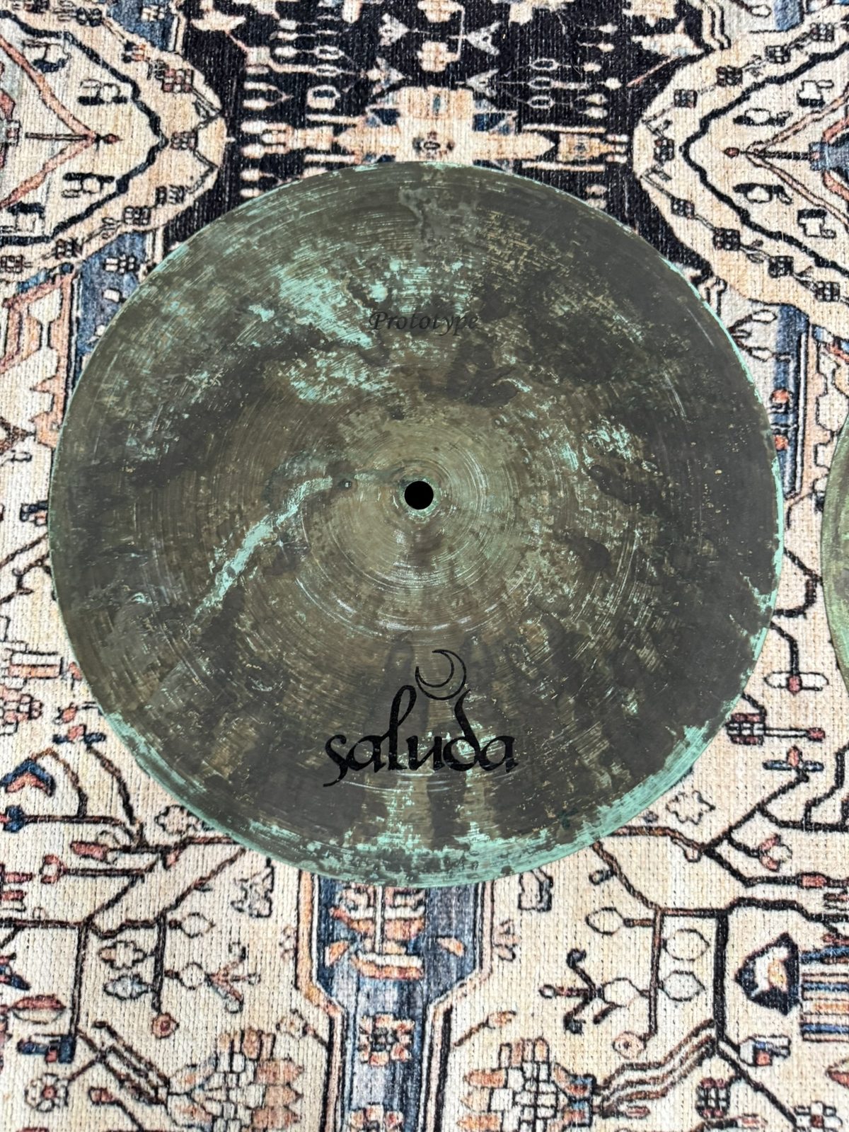 Saluda Green Goddess 14" Hi-Hat Cymbals (Pair)