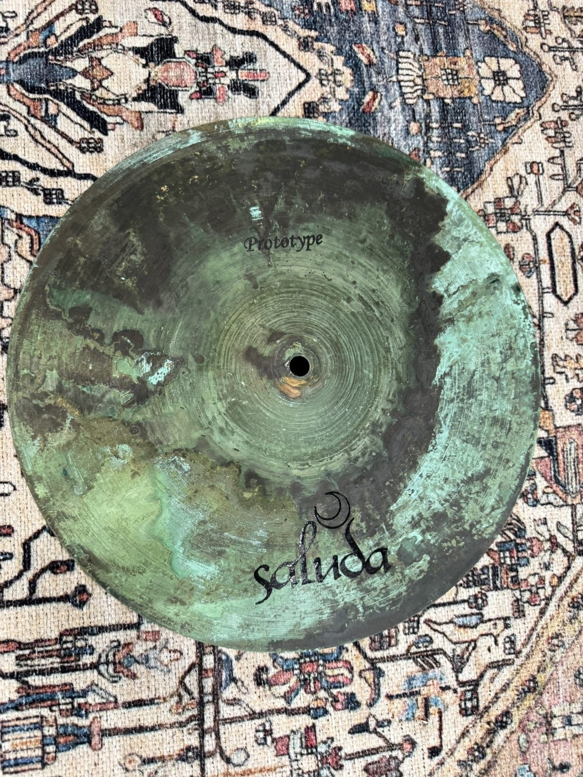 Saluda Green Goddess 14" Hi-Hat Cymbals (Pair)