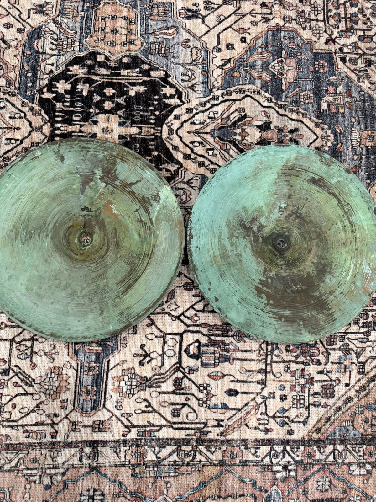 Saluda Green Goddess 14" Hi-Hat Cymbals (Pair)