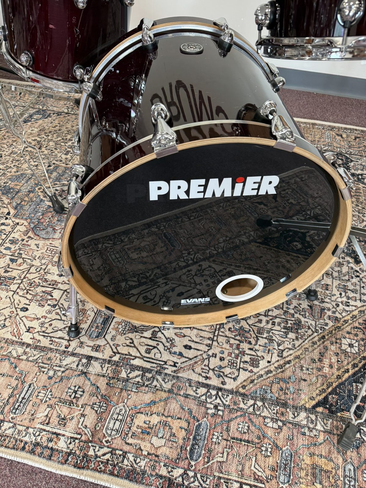 Premier Gen-X 4-Piece Drum Set - Maroon (18x22 / 8x10 / 9x12 / 11x14)