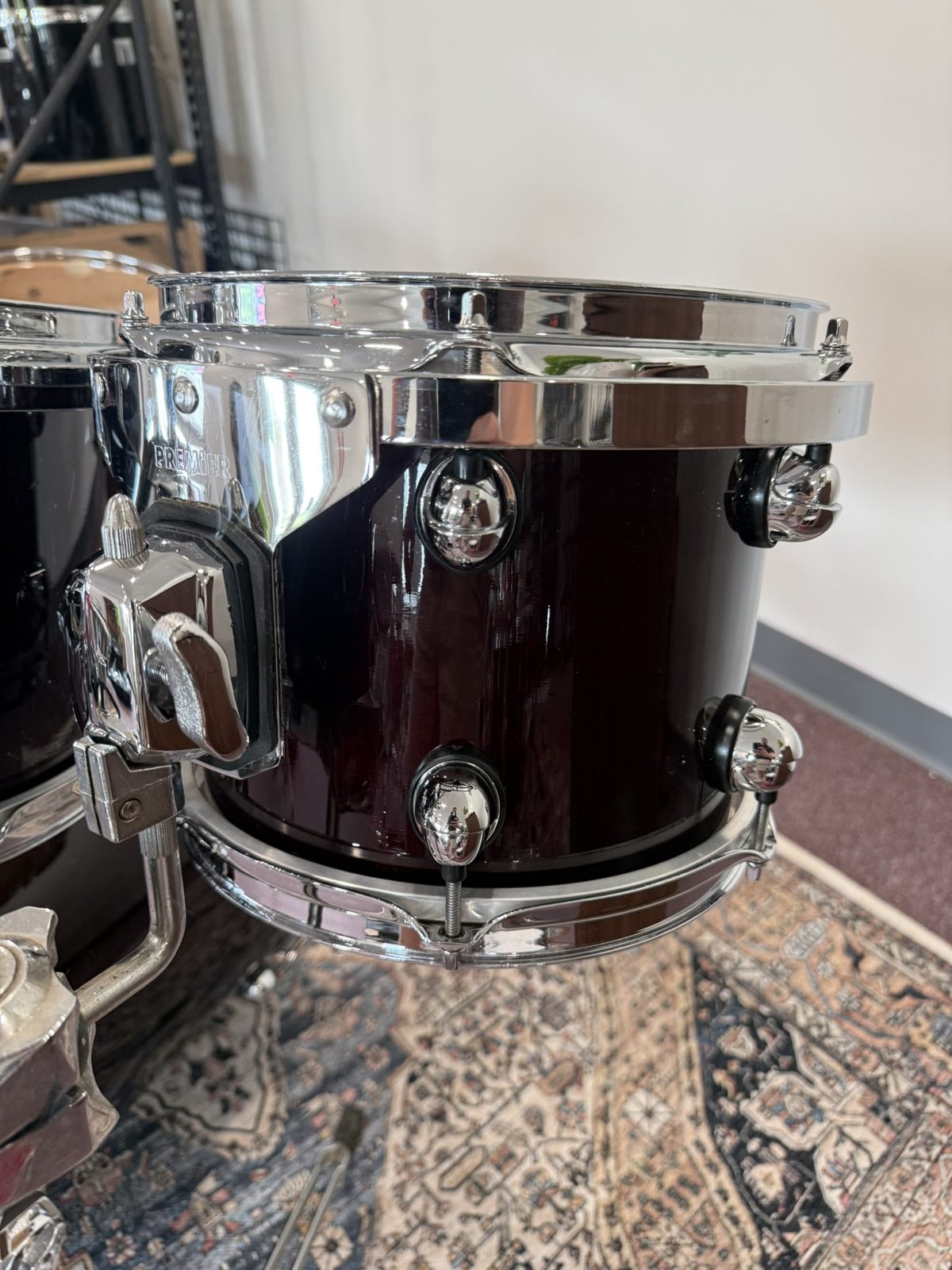 Premier Gen-X 4-Piece Drum Set - Maroon (18x22 / 8x10 / 9x12 / 11x14)