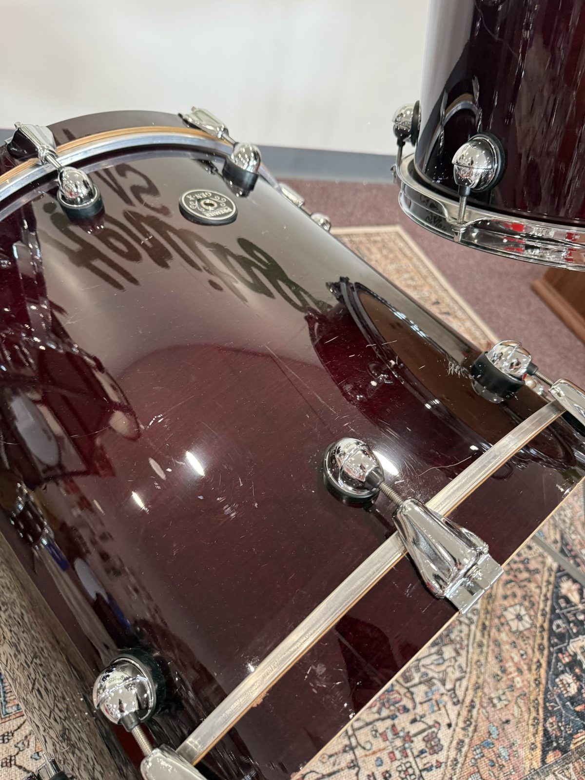 Premier Gen-X 4-Piece Drum Set - Maroon (18x22 / 8x10 / 9x12 / 11x14)