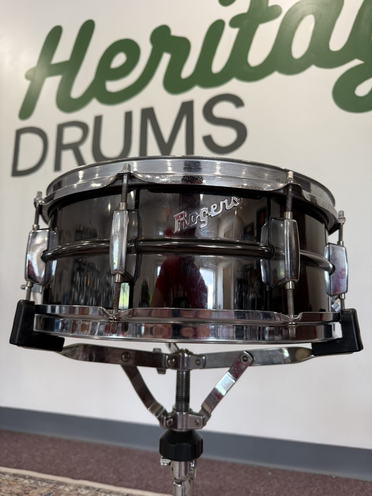 Rogers Metal 5.5x14" Snare Drum (8-Lug)