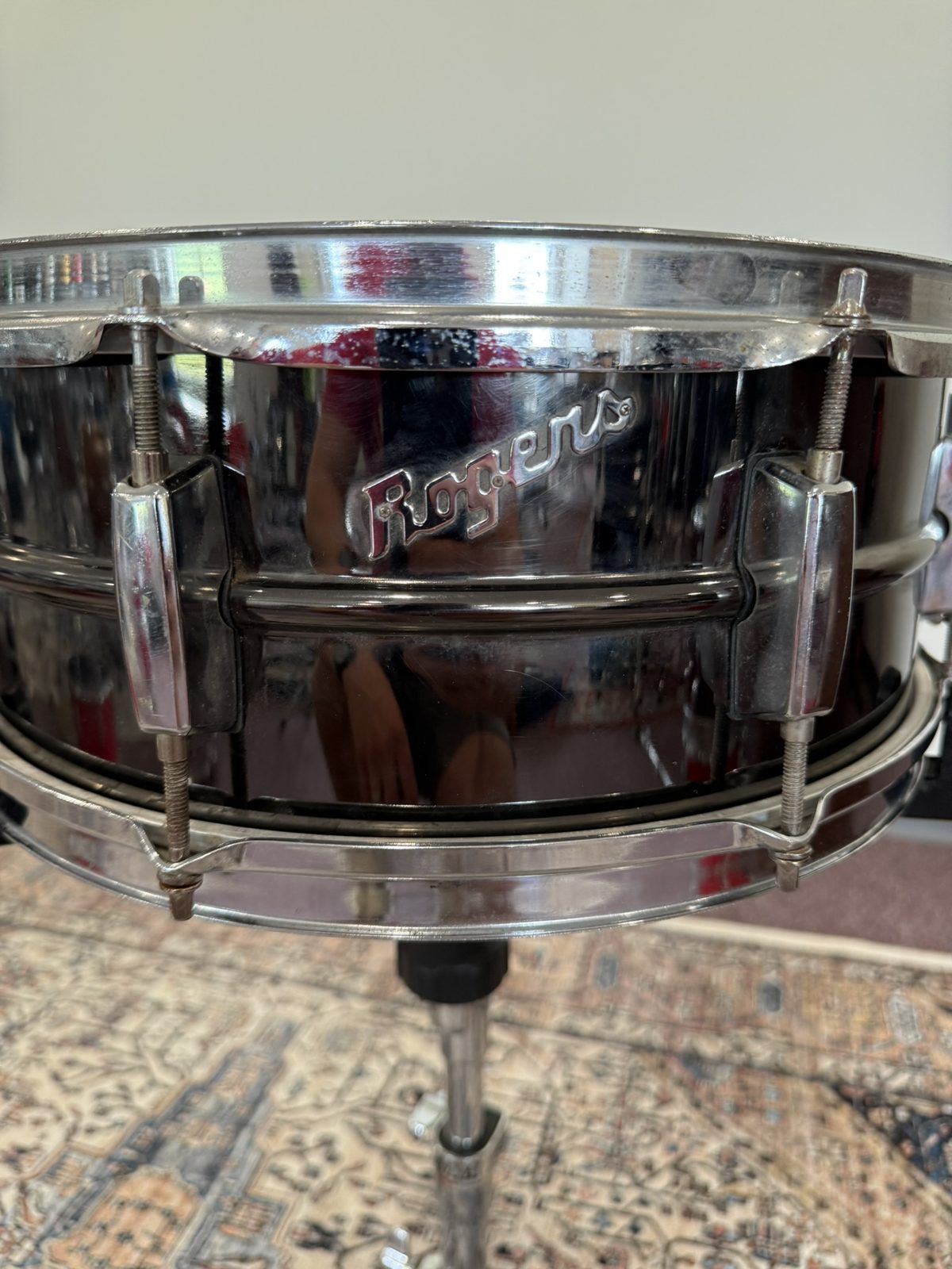 Rogers Metal 5.5x14" Snare Drum (8-Lug)