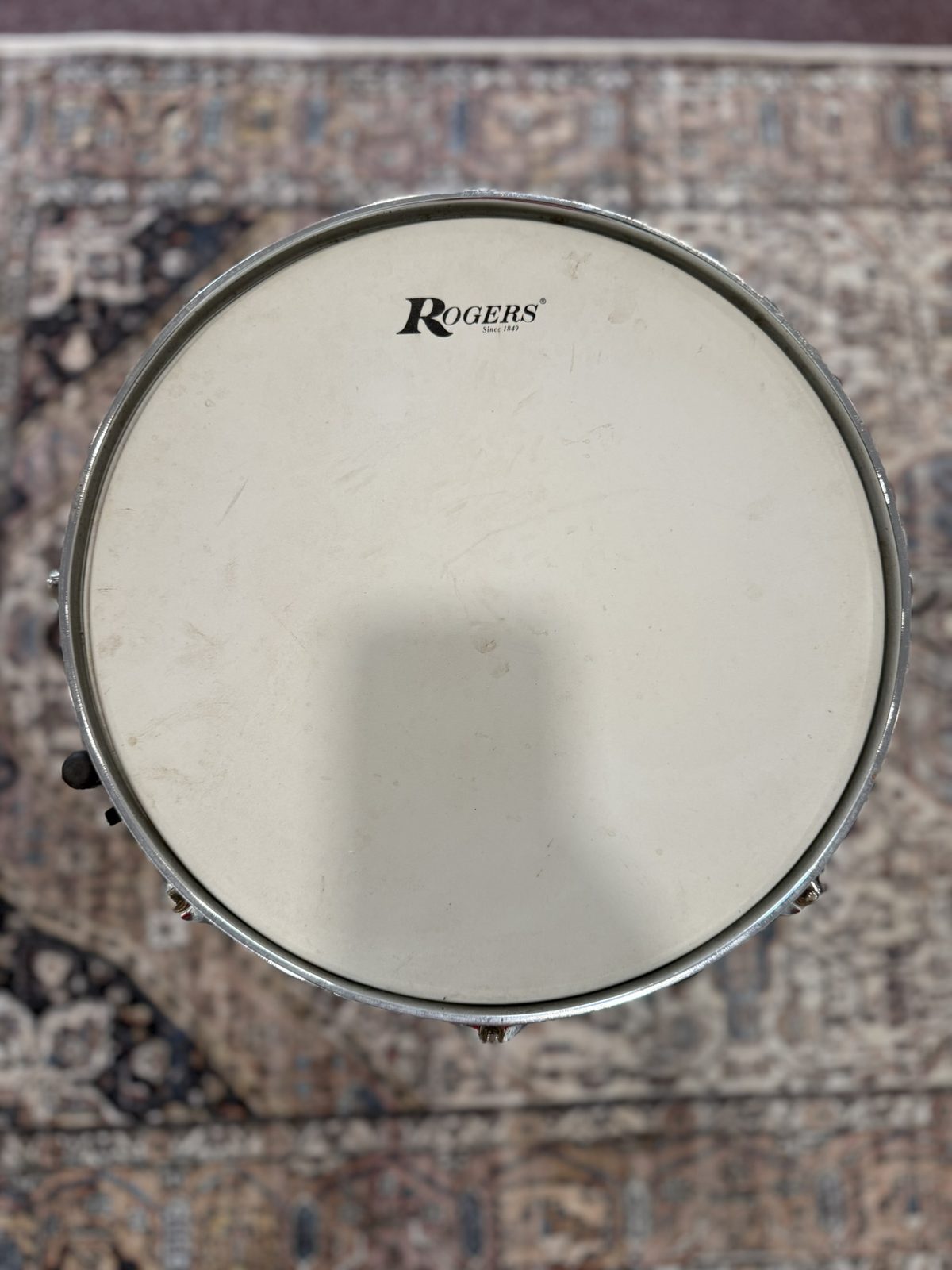 Rogers Metal 5.5x14" Snare Drum (8-Lug)