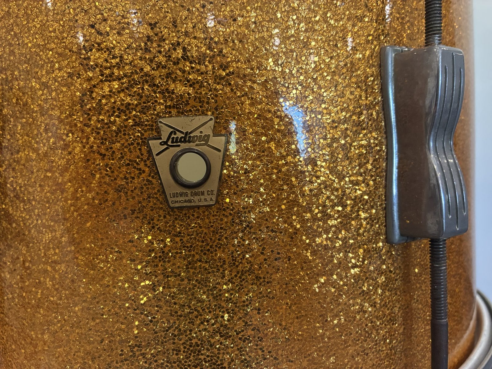Ludwig Clubdate 1960s 13x9" Tom - Gold Sparkle