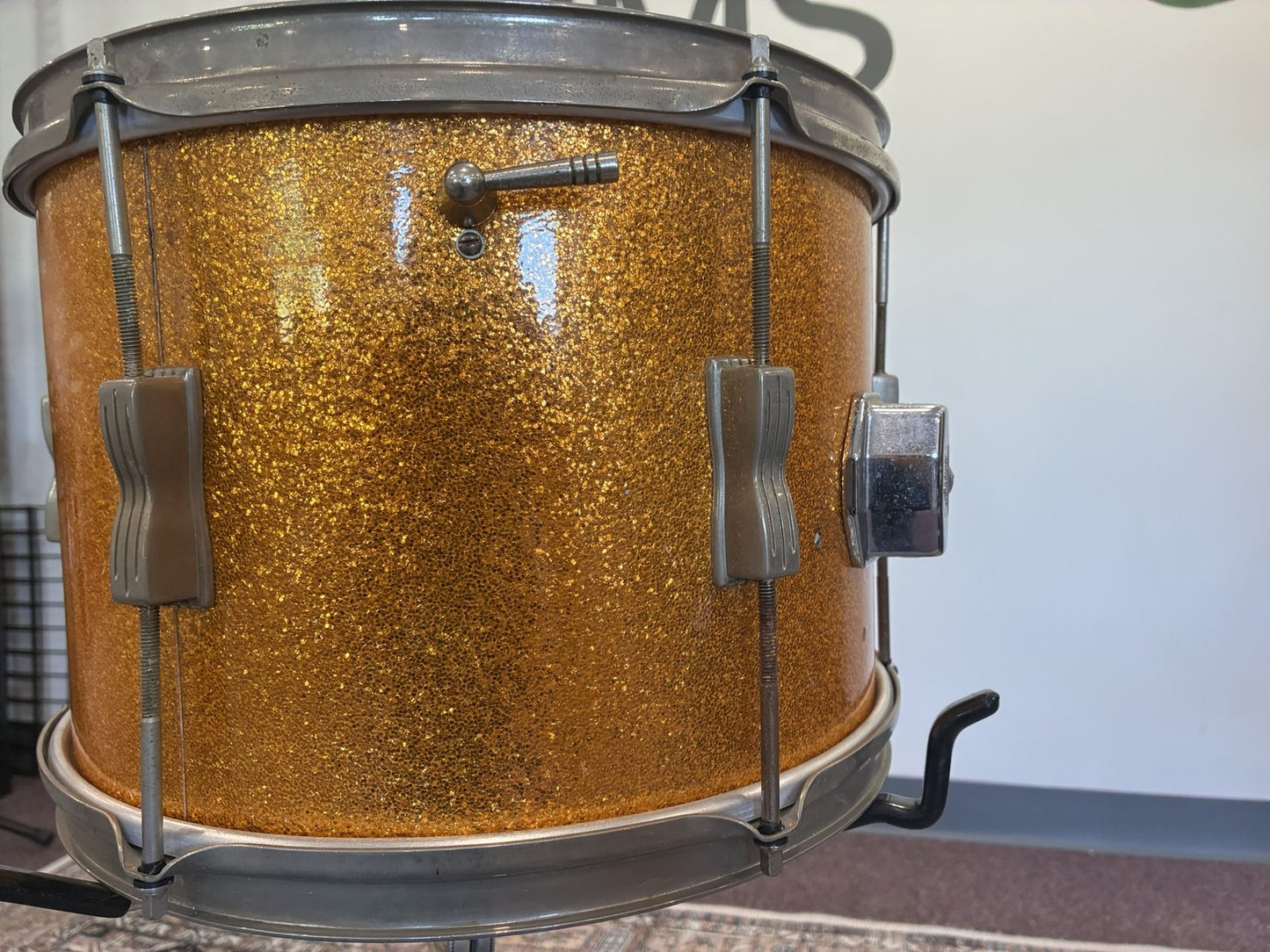 Ludwig Clubdate 1960s 13x9" Tom - Gold Sparkle