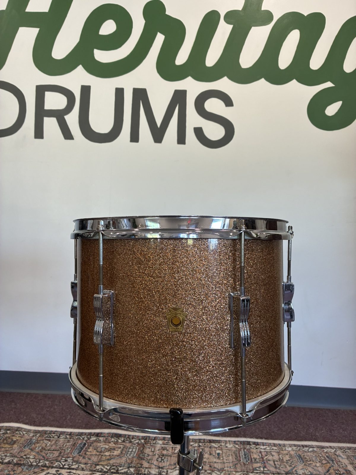 Ludwig Club Date 1960s 13x9" Tom - Champagne Sparkle (White Interior)