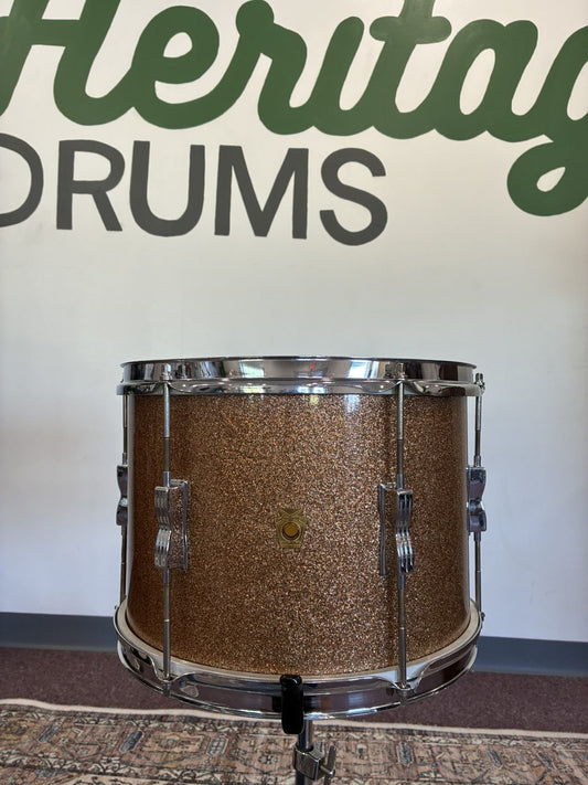 Ludwig Club Date 1960s 13x9" Tom - Champagne Sparkle (White Interior)