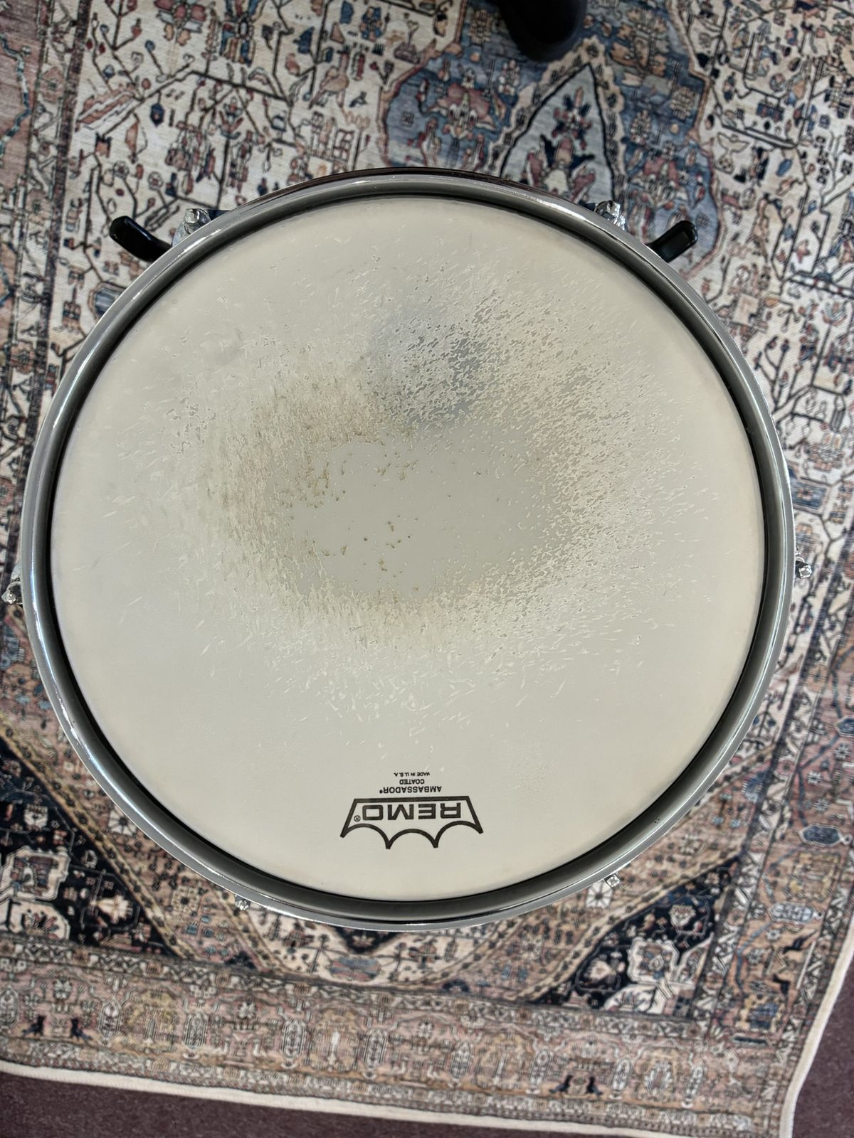 Ludwig Club Date 1960s  12x8" Tom - Silver Sparkle