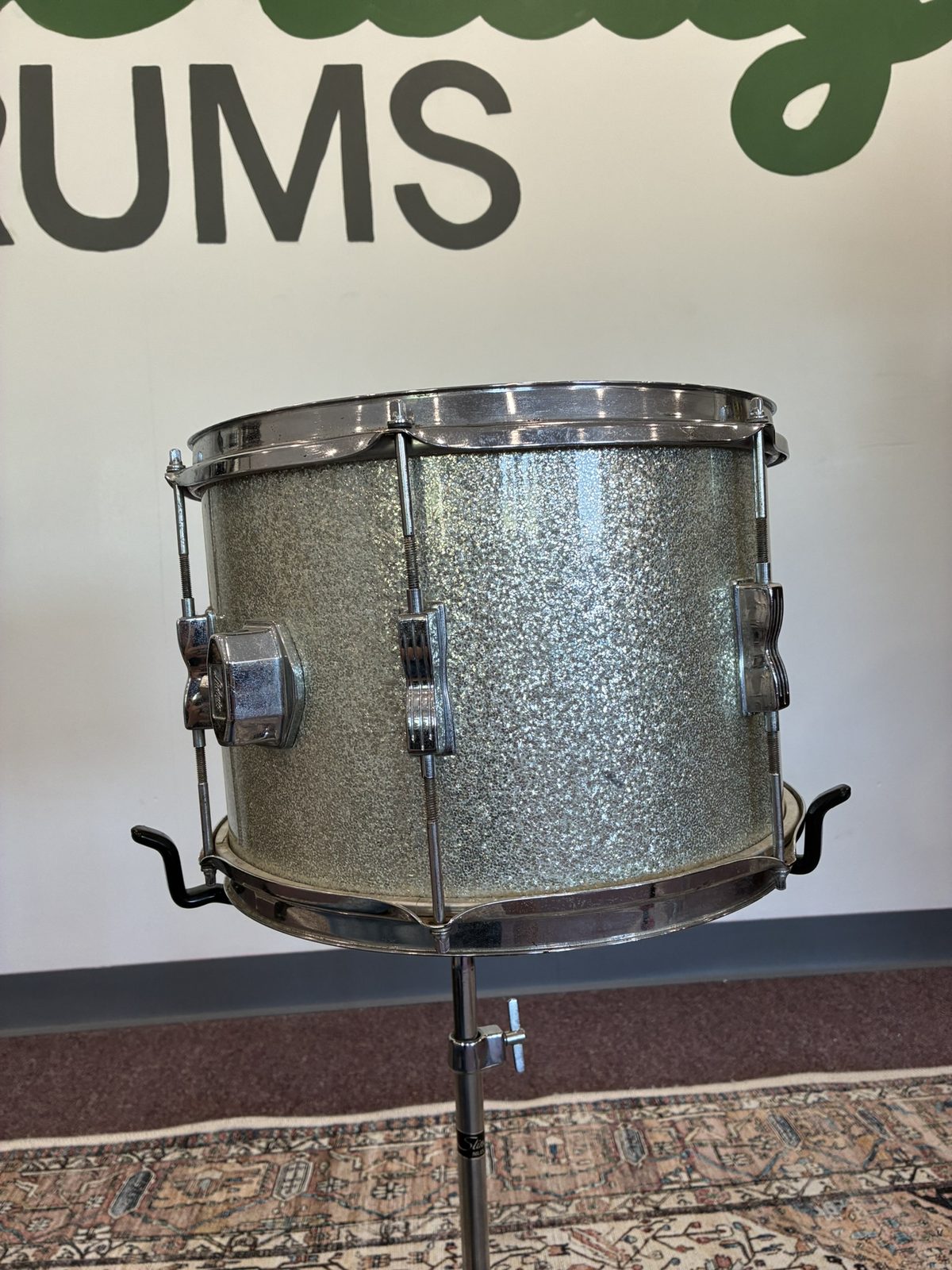 Ludwig Club Date 1960s 13x9" Tom - Silver Sparkle