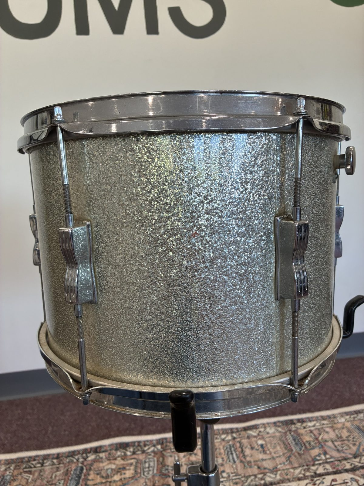Ludwig Club Date 1960s 13x9" Tom - Silver Sparkle