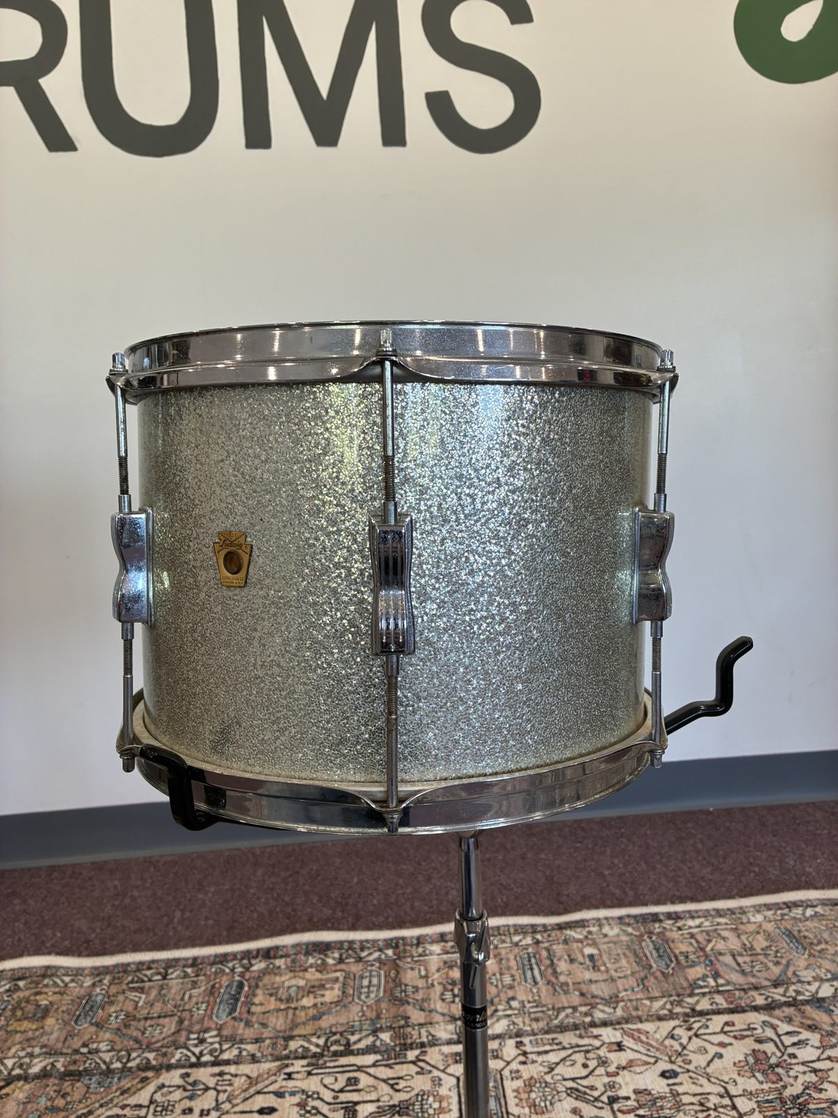 Ludwig Club Date 1960s 13x9" Tom - Silver Sparkle