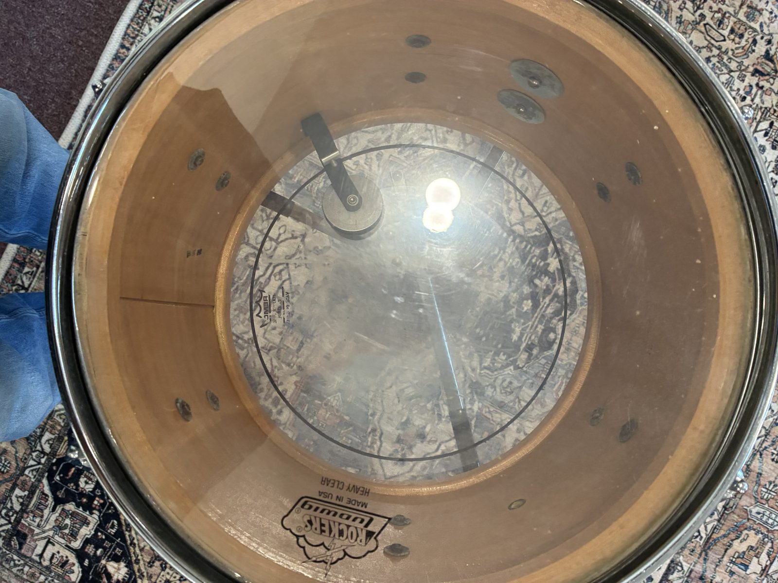 Ludwig Club Date 1960s 13x9" Tom - Silver Sparkle