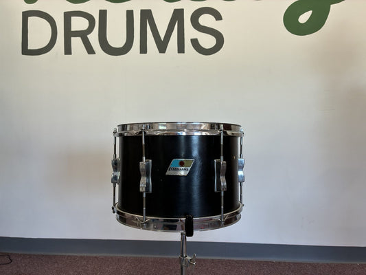 Ludwig 1970s  12x8" Tom - Black (Clear Interior)