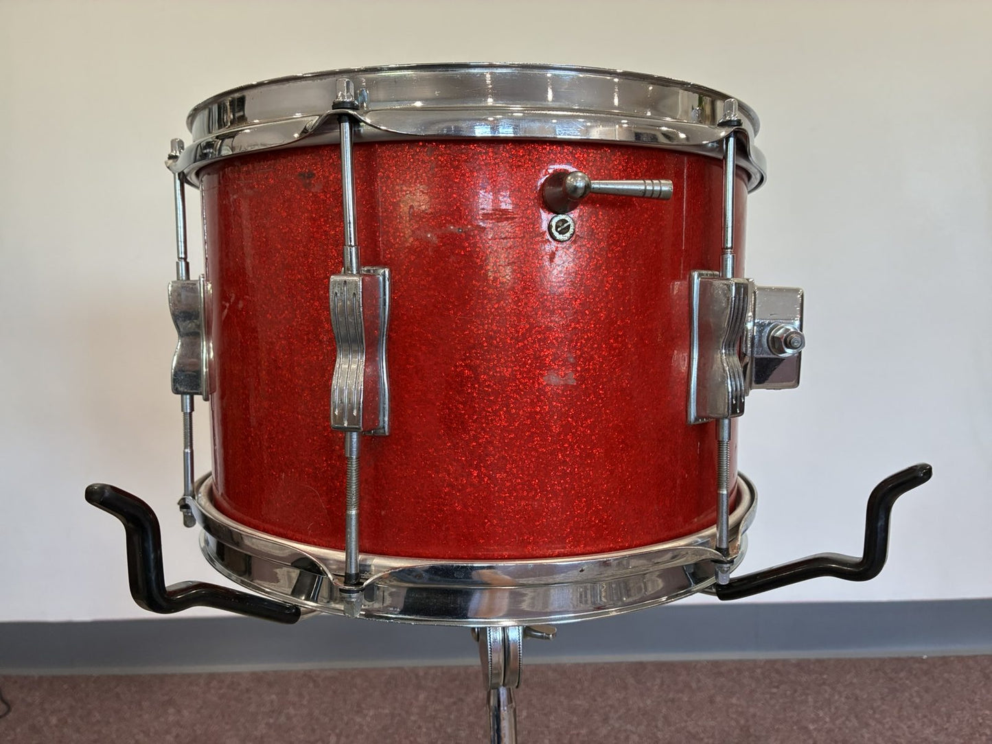 Ludwig 1960s Club Date 12x8" Tom - Red Sparkle