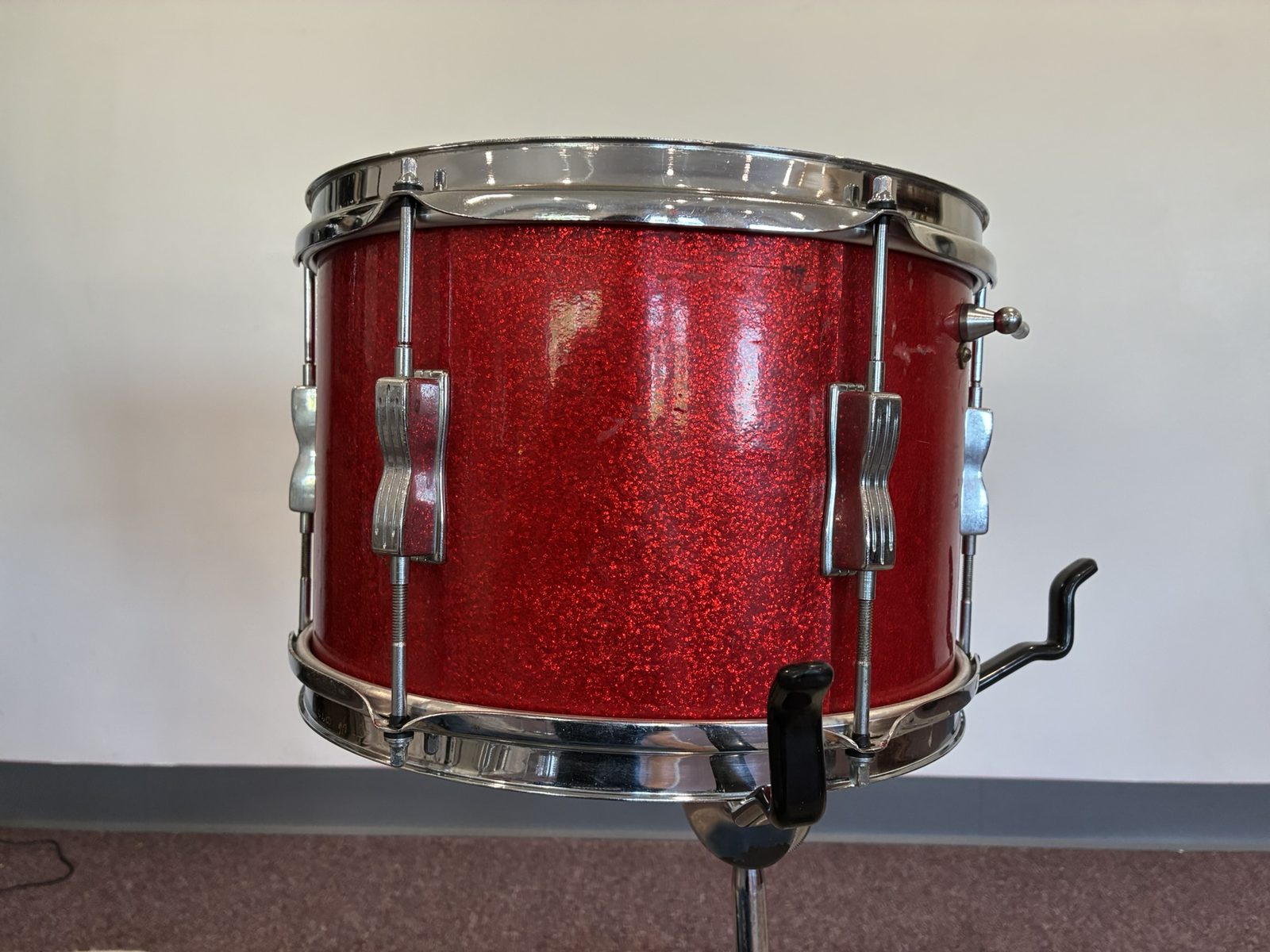 Ludwig 1960s Club Date 12x8" Tom - Red Sparkle