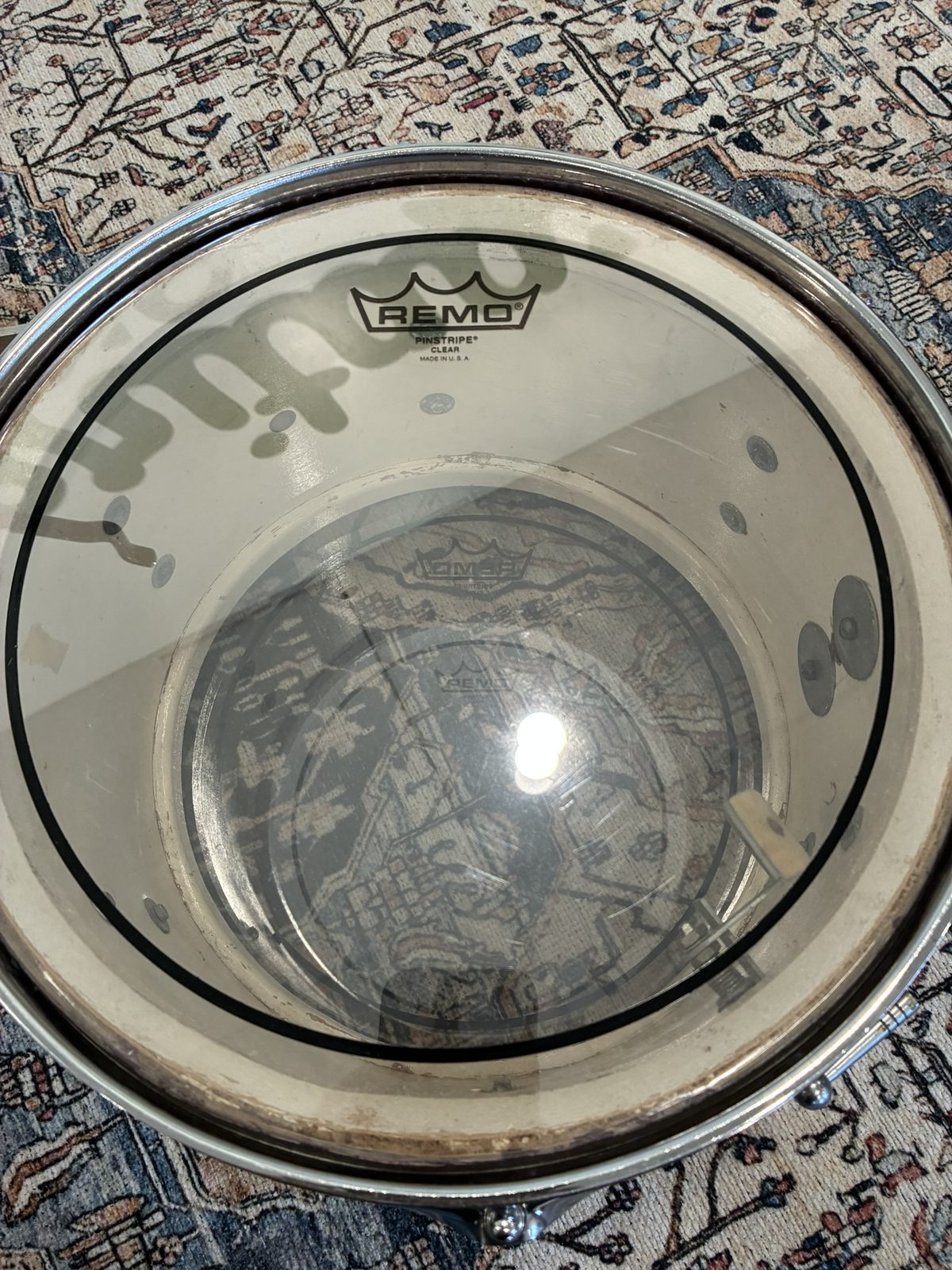 Ludwig 1960s Club Date 12x8" Tom - Red Sparkle