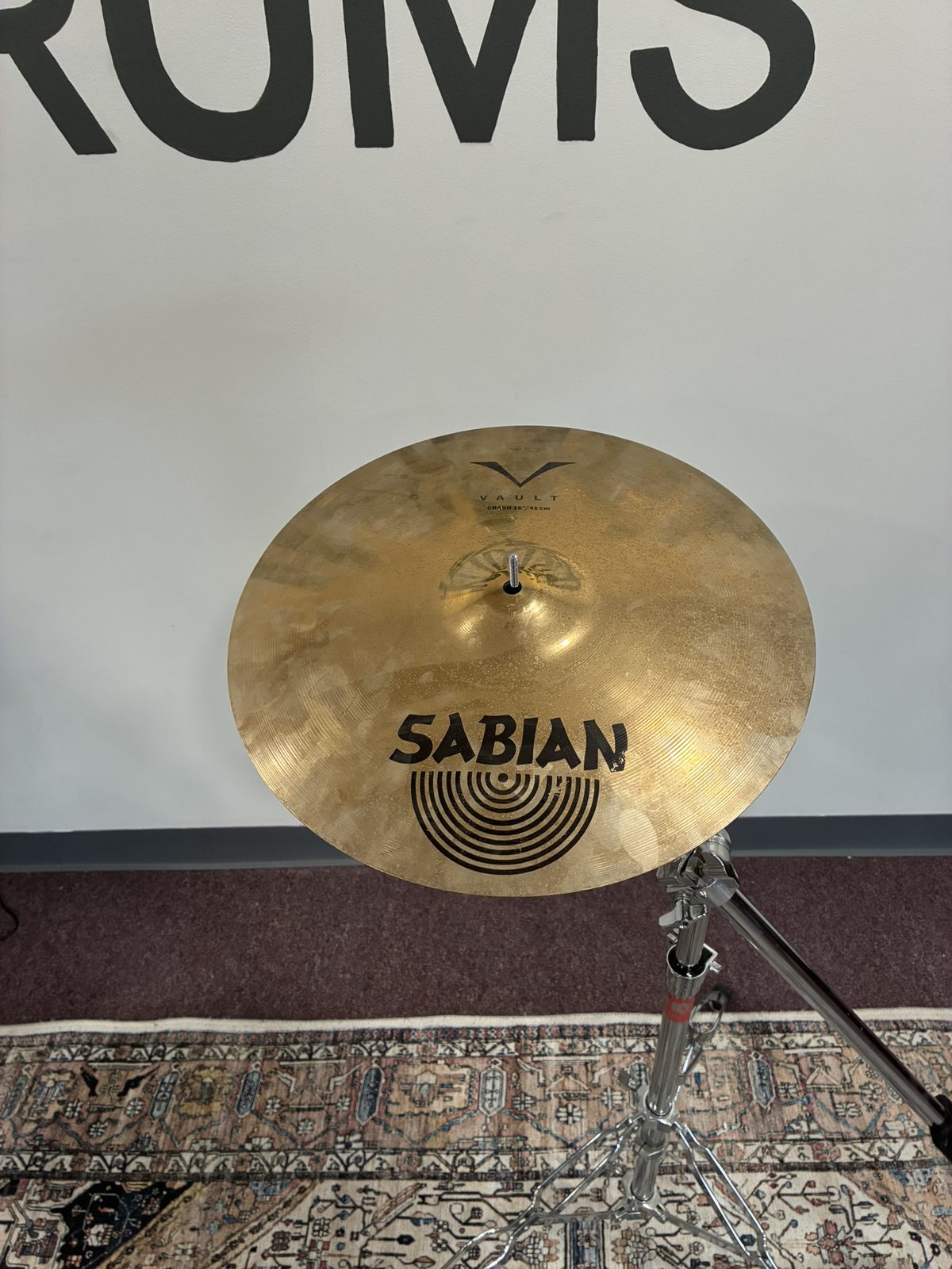 Sabian Vault 16" Crash Cymbal
