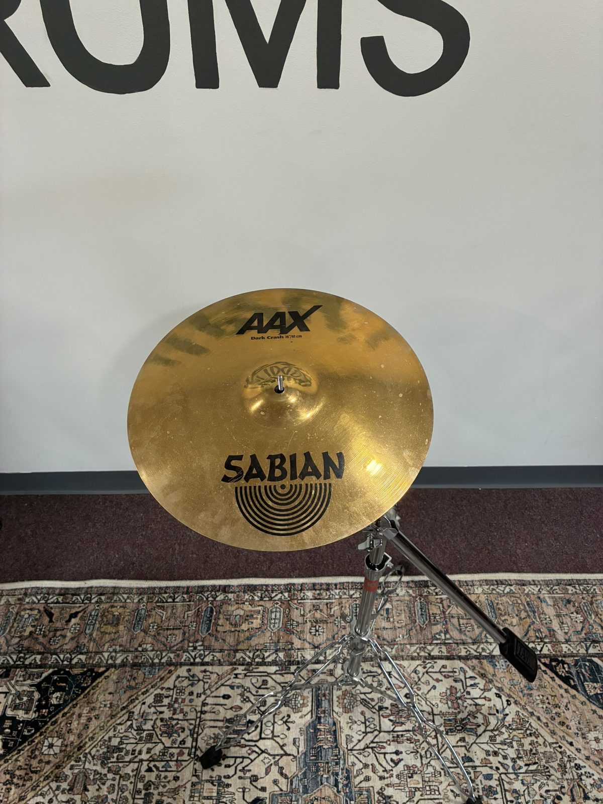 Sabian AAX 16" Dark Crash Cymbal