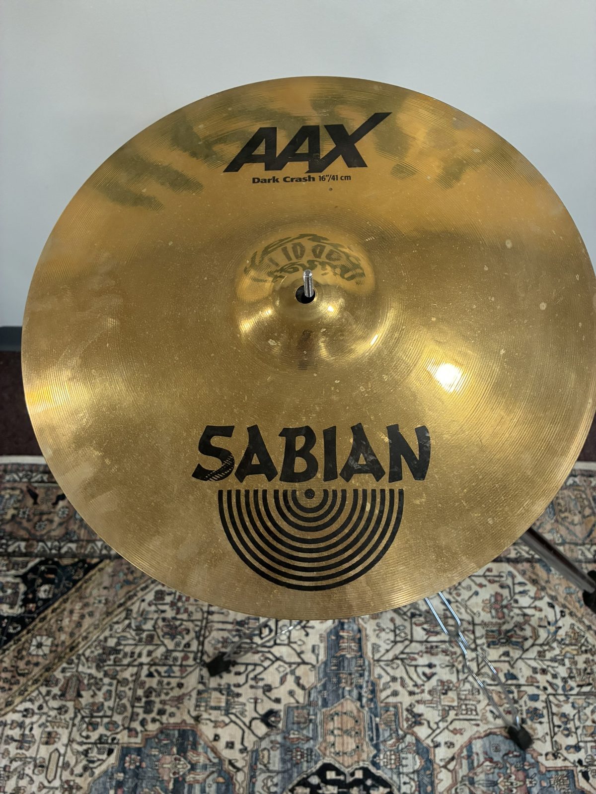 Sabian AAX 16" Dark Crash Cymbal