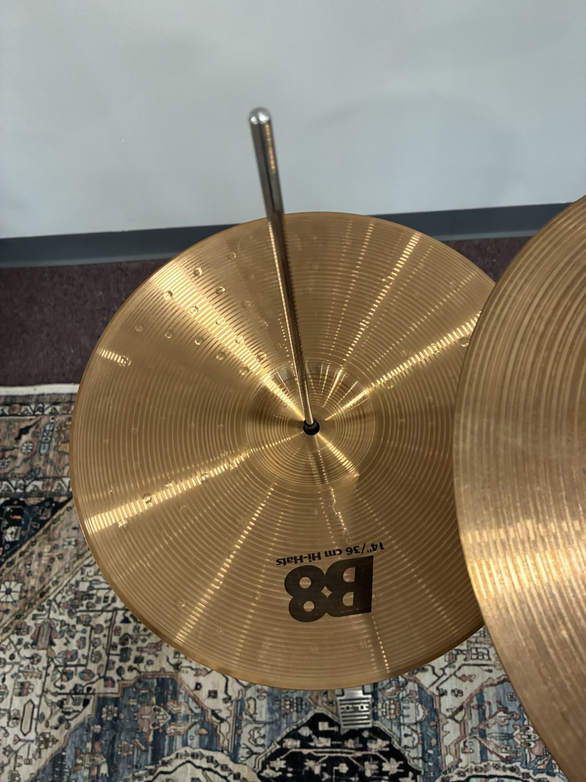 Sabian B8 14" Hi-Hat Cymbals (Pair)