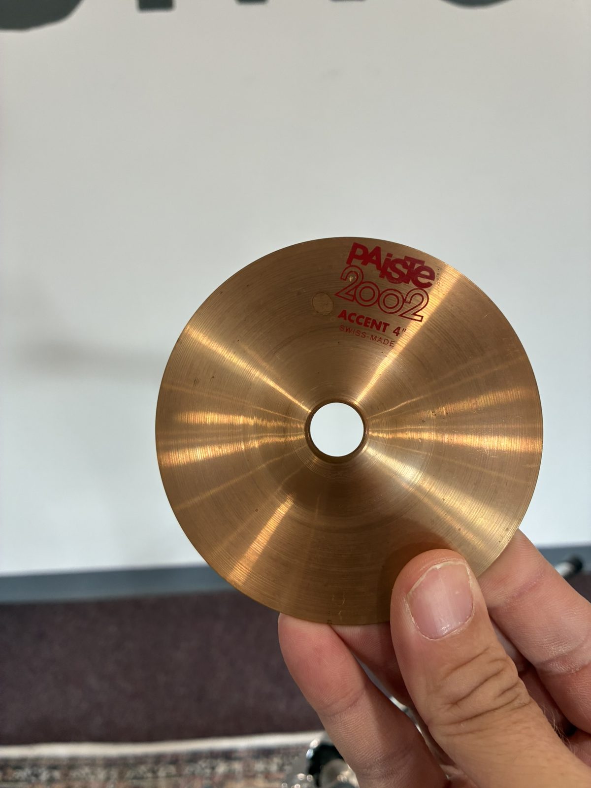 Paiste 2002 4" Accent Splash Cymbal