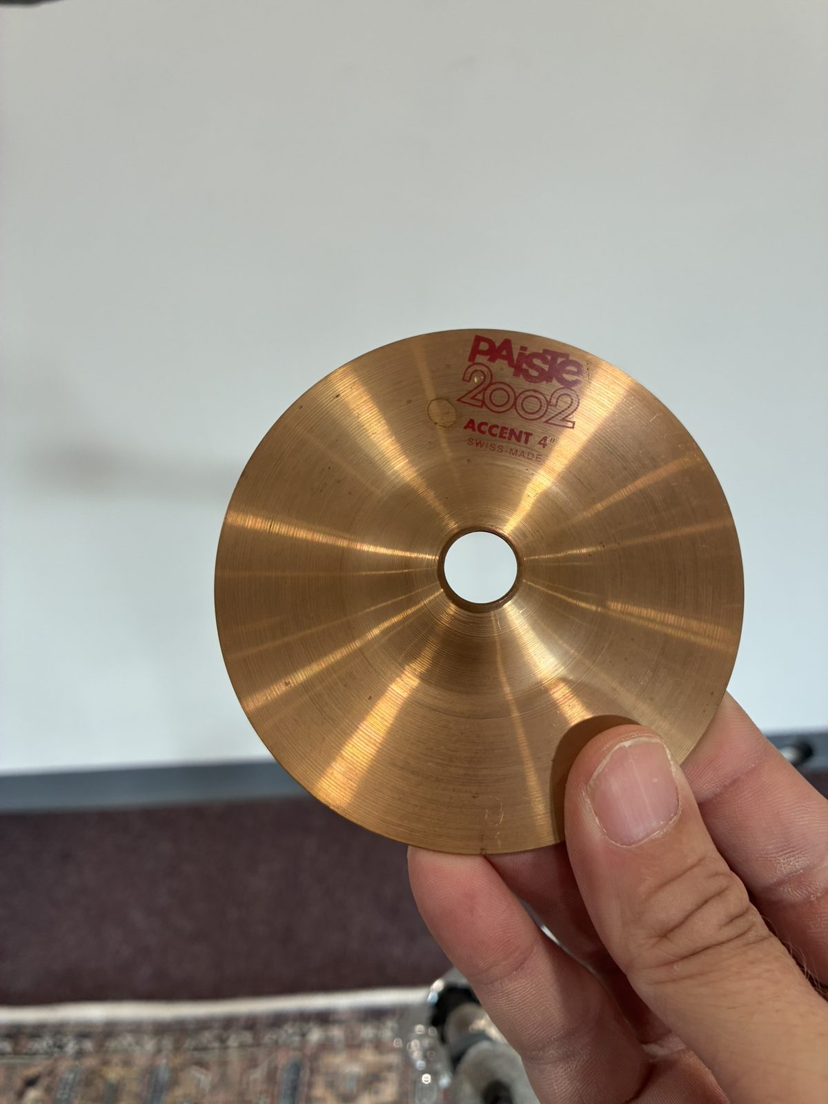 Paiste 2002 4" Accent Splash Cymbal