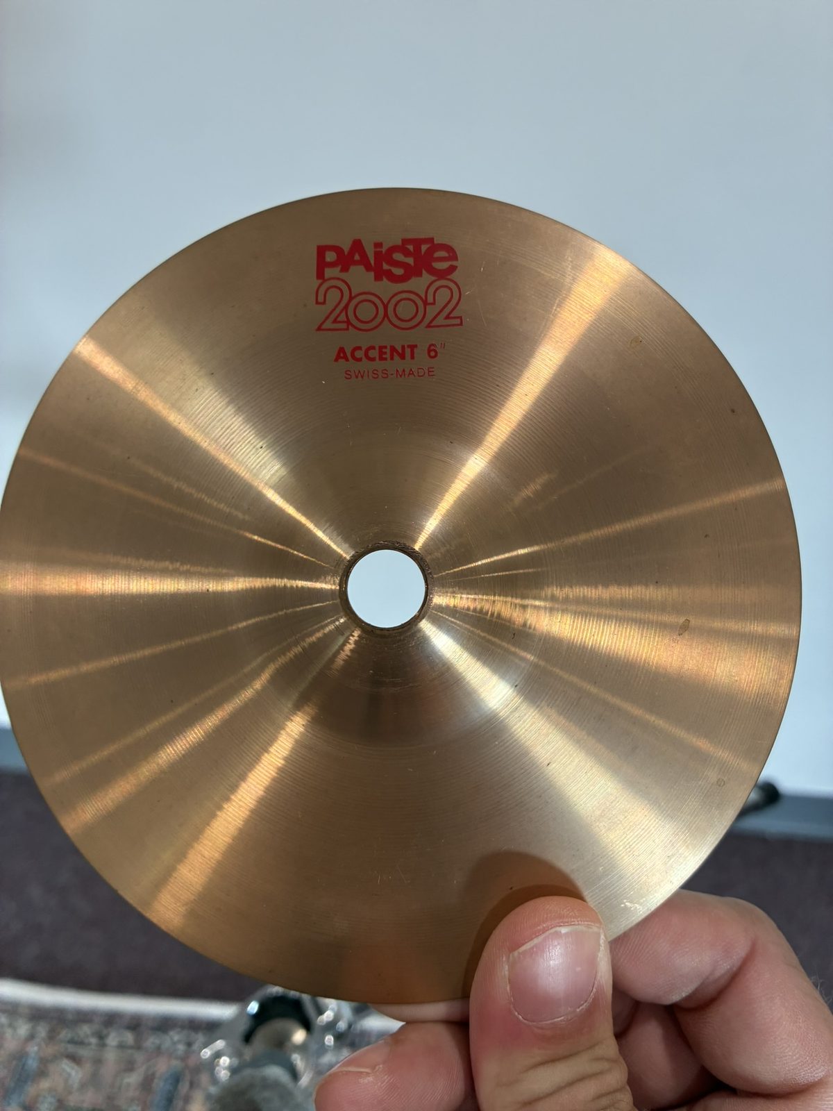 Paiste 2002 6" Accent Splash Cymbal