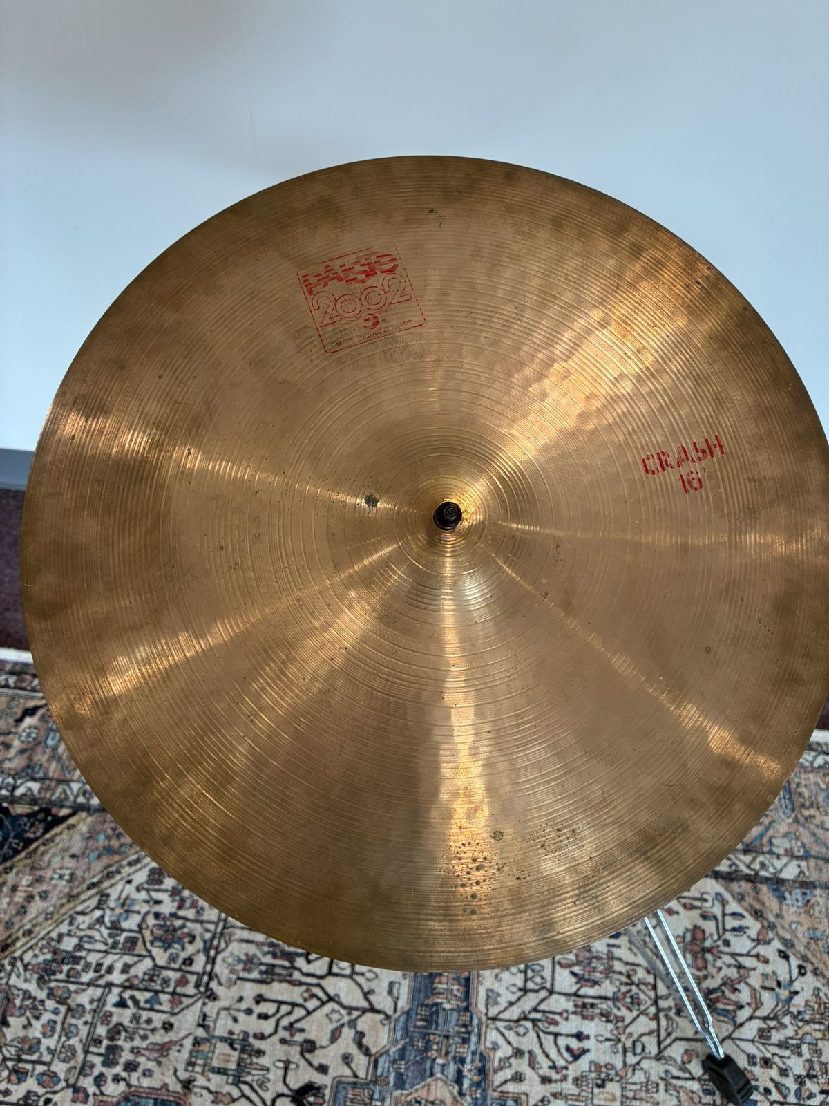 Paiste 2002 16" Crash Cymbal