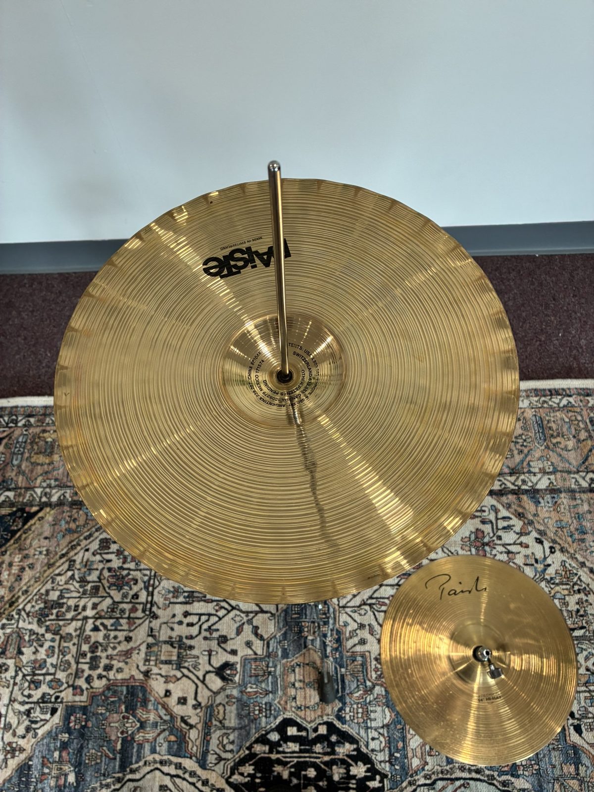 Paiste Signature Top / Sound Formula Bottom 14" Hi-Hat Cymbals (Pair)