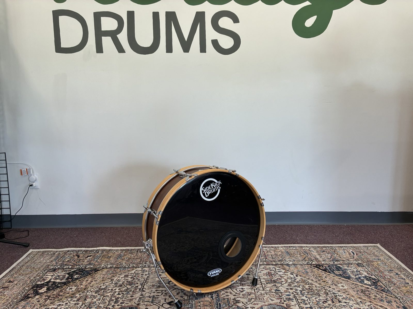 Sidekick 5x22" Bass Drum - Natural Mahogany