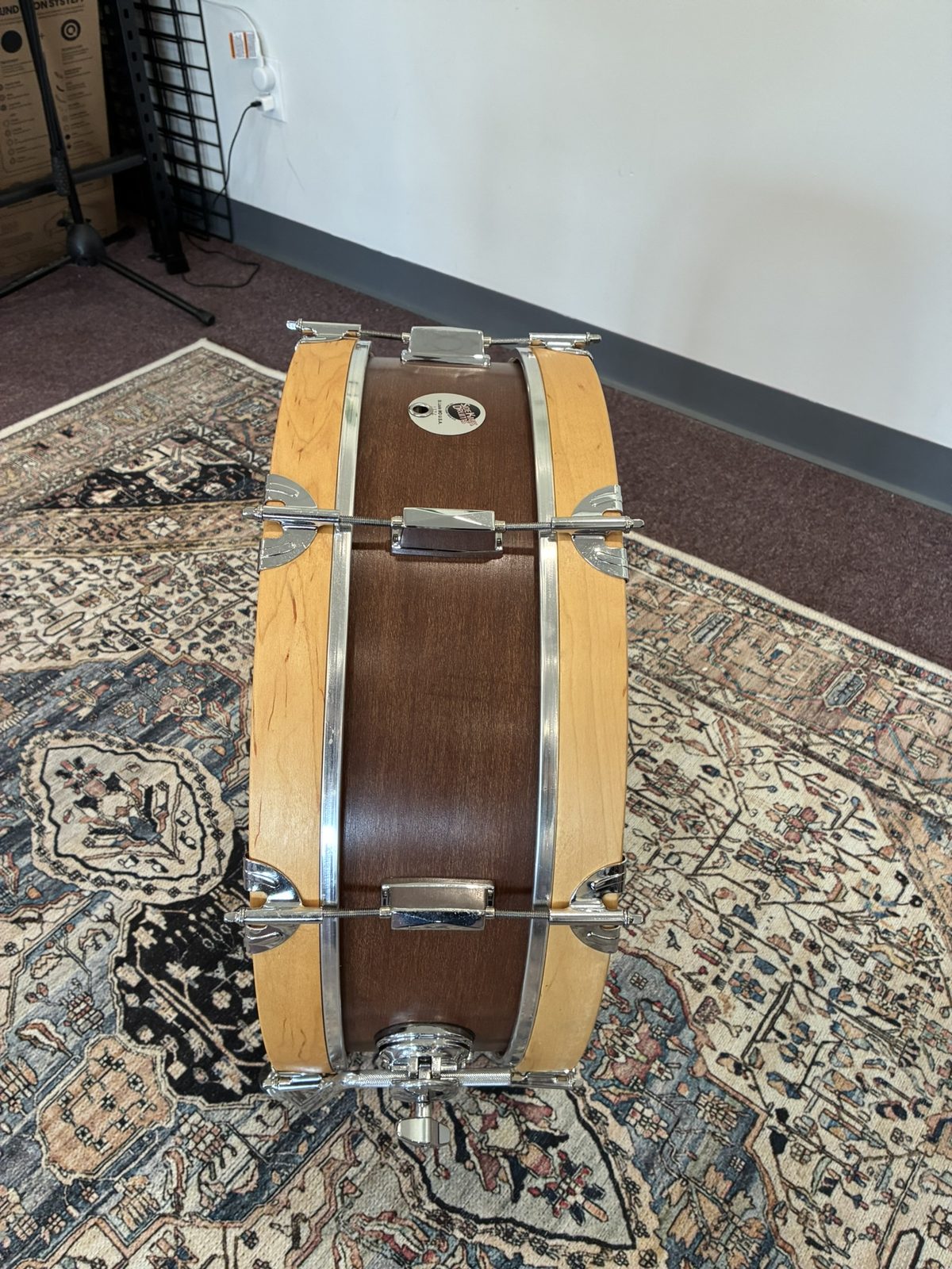 Sidekick 5x22" Bass Drum - Natural Mahogany