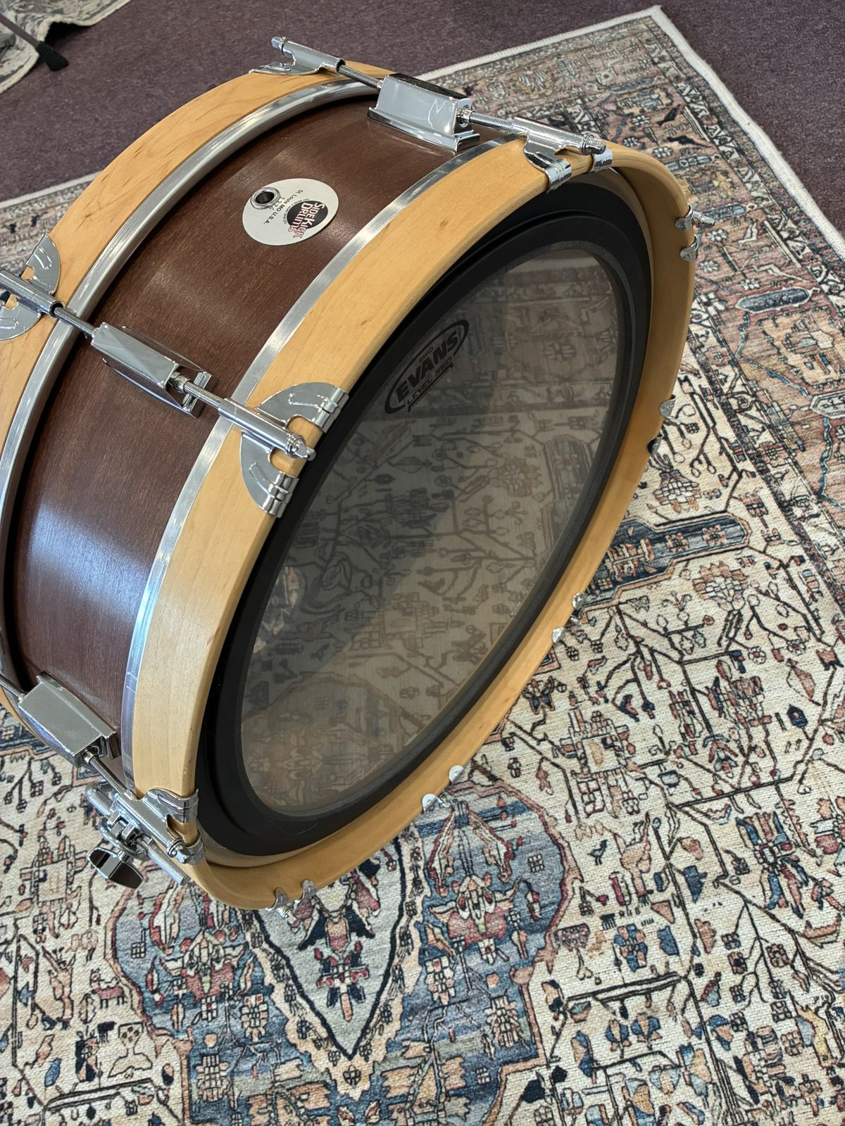 Sidekick 5x22" Bass Drum - Natural Mahogany