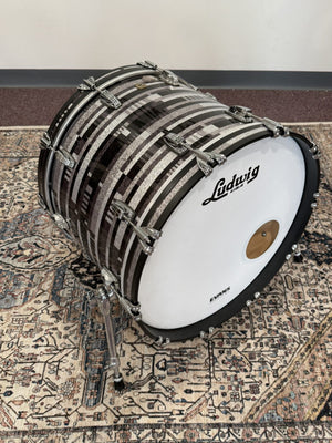 Ludwig Classic Maple 16x22 Bass Drum - Black Digital Sparkle