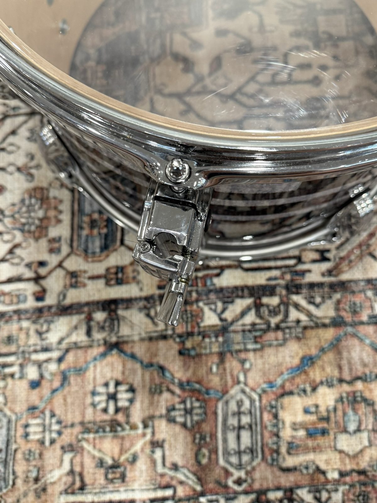 Ludwig Classic Maple 10x14 Rack Tom - Black Digital Sparkle
