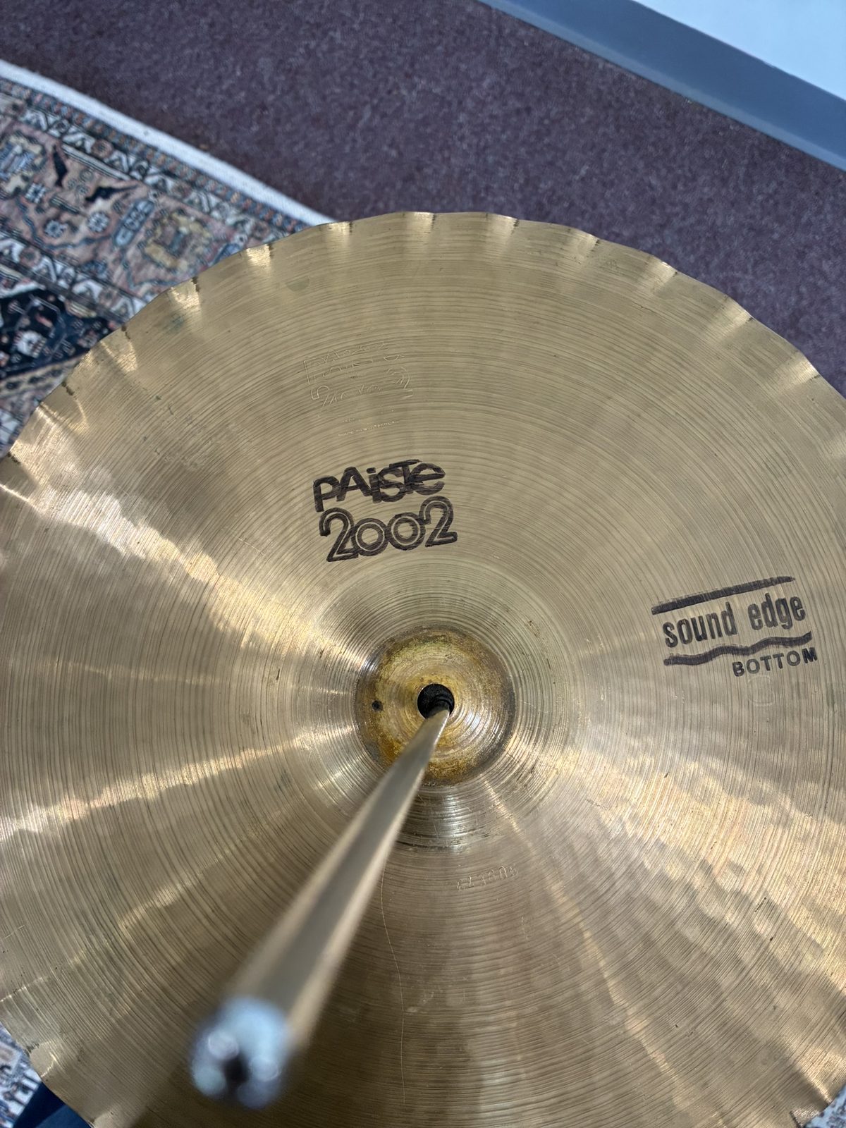 Paiste 2002 Black Label 14" Sound Edge Hi-Hat Cymbals (Pair)