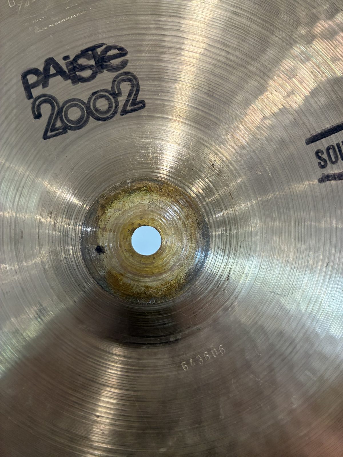 Paiste 2002 Black Label 14" Sound Edge Hi-Hat Cymbals (Pair)