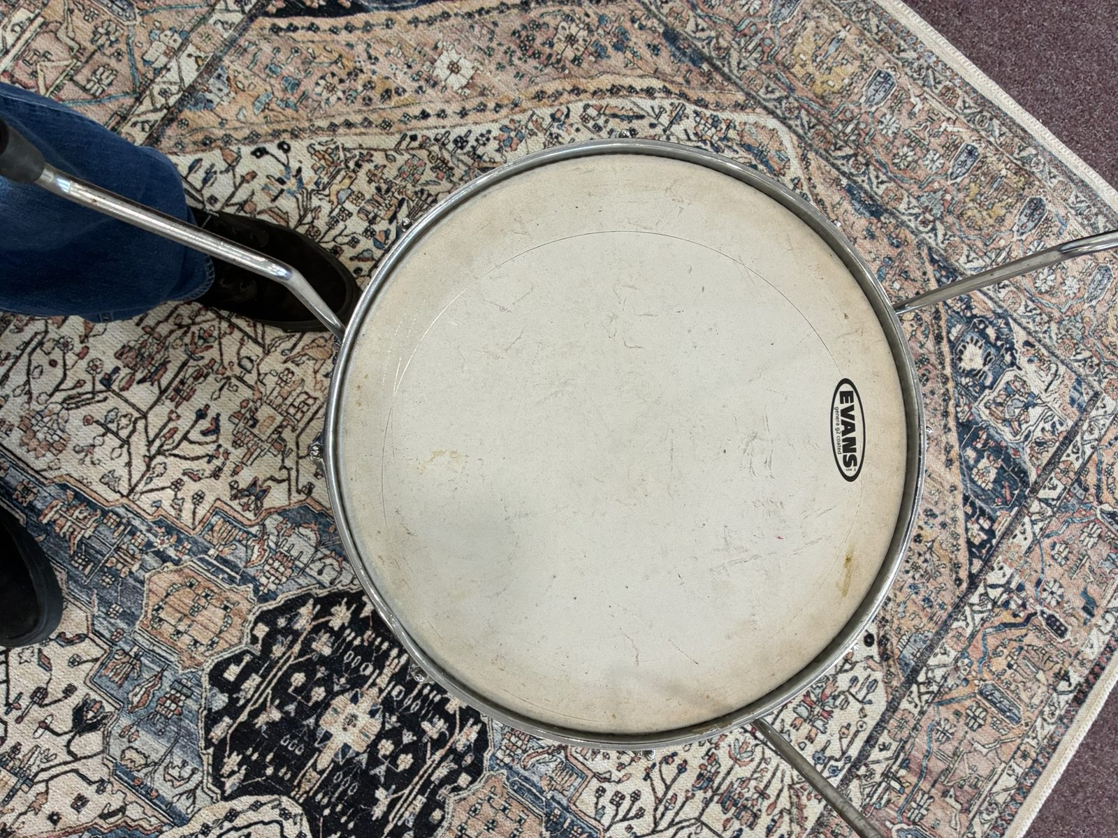 Ludwig 16x16" Floor Tom (1960s) Silver Sparkle