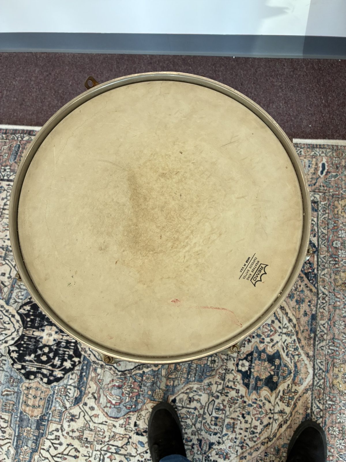 Ludwig Clubdate 15x12" Floor Tom - Silver Sparkle (1960s)