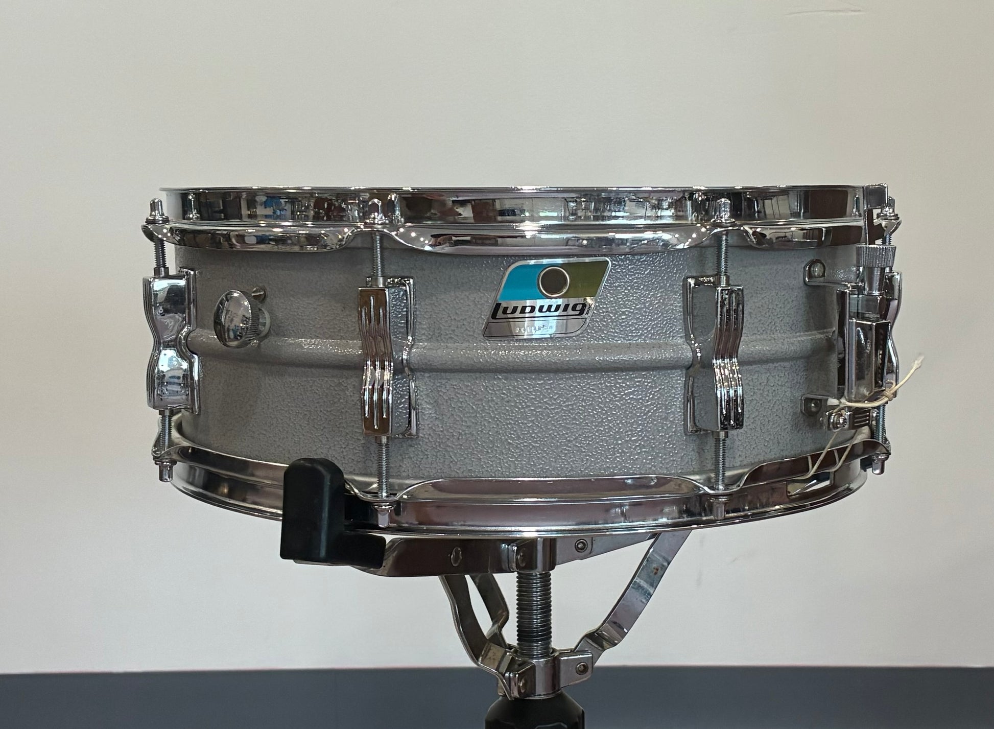 Ludwig 404 Orange Peel Acrolite Snare Drum 6x14 - Aluminum