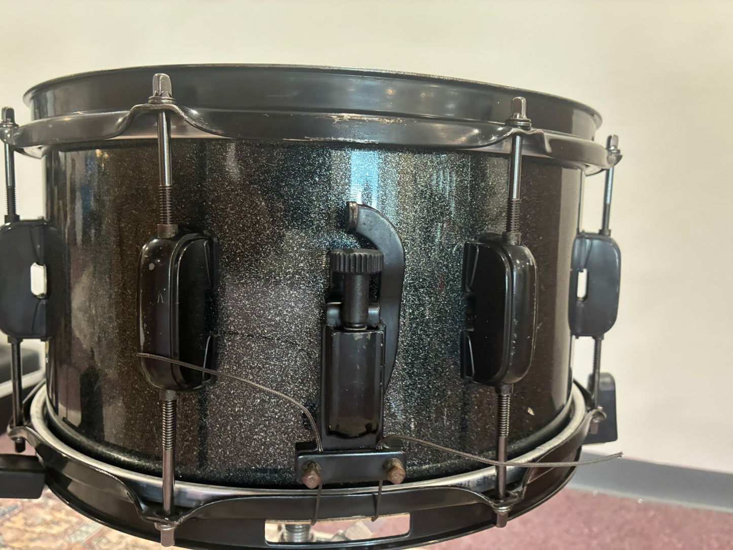 Tama Maple Artstar Special Edition Snare Drum 7x13 - Black Galaxy Sparkle