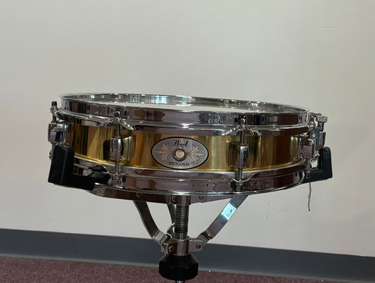 Pearl Brass Piccolo Snare Drum 3x13
