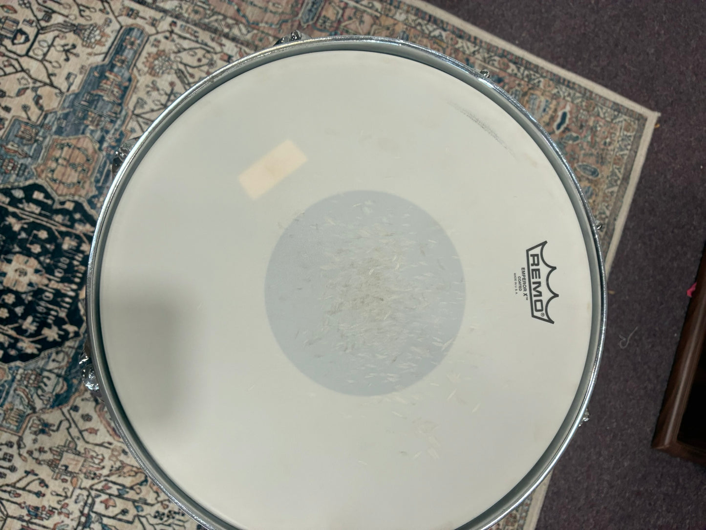 Premier Olympic Snare Drum 5x14 - Steel - Made in England