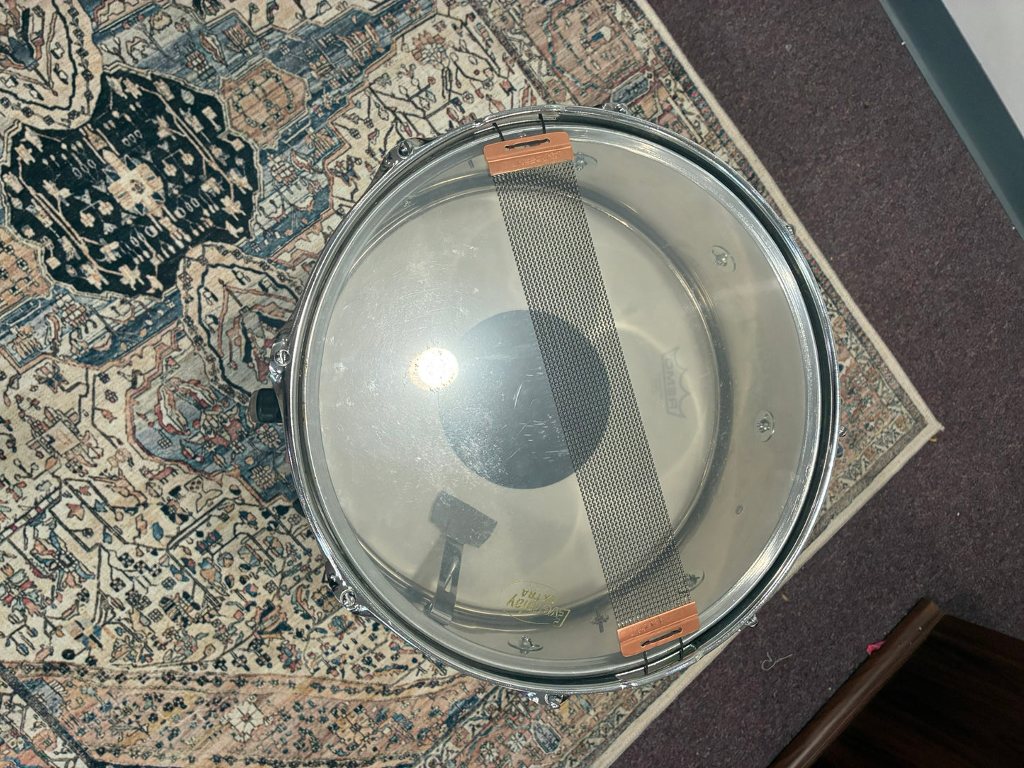 Premier Olympic Snare Drum 5x14 - Steel - Made in England