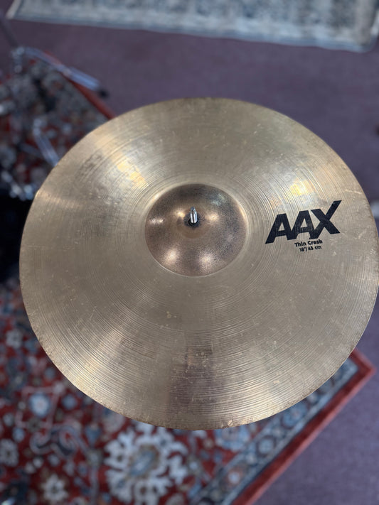 Sabian 18" AAX Thin Crash Cymbal 2019 - Present