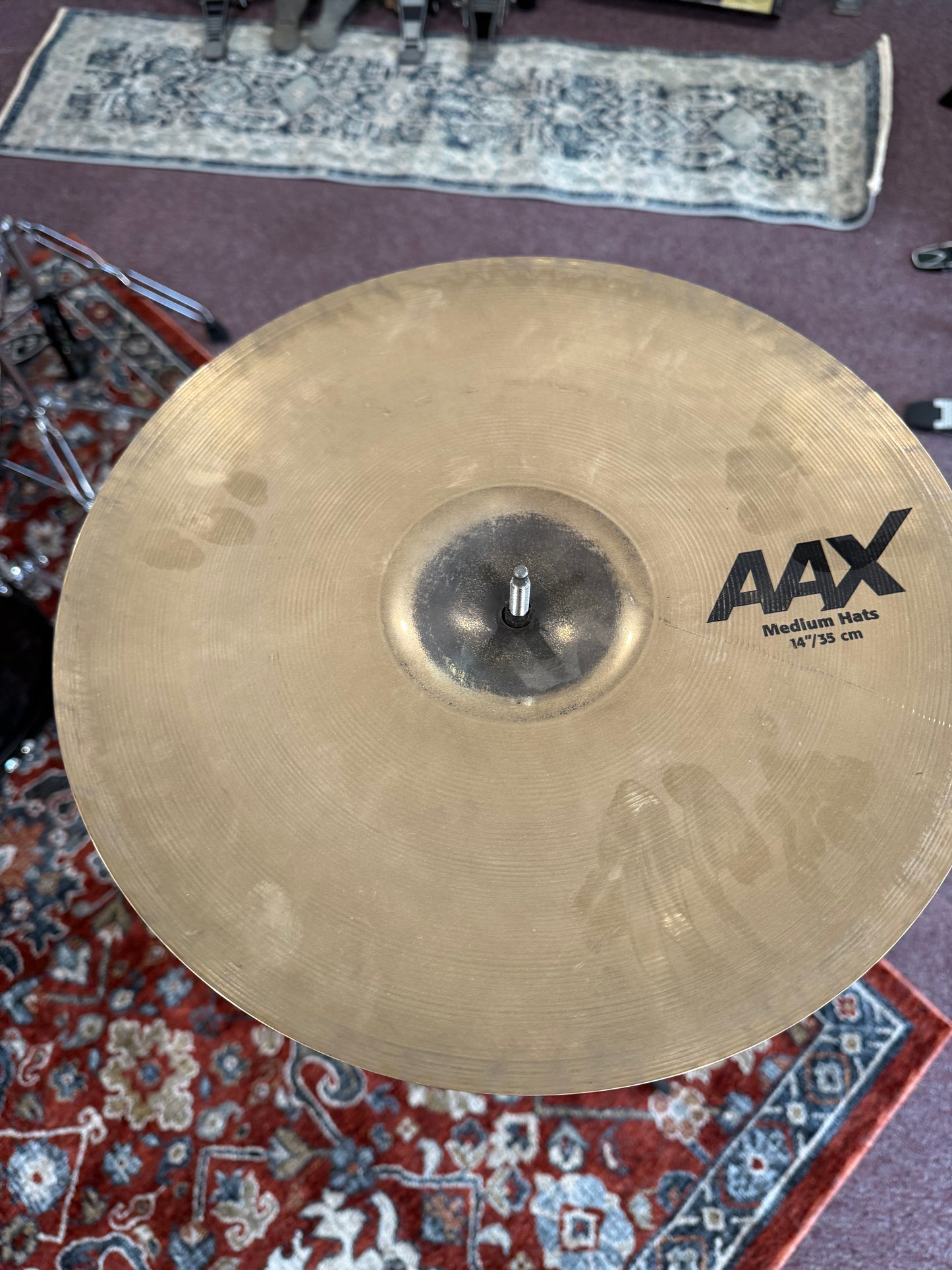 Sabian 14" AAX Medium Hi-Hat Cymbals (Pair) 2019 - Present