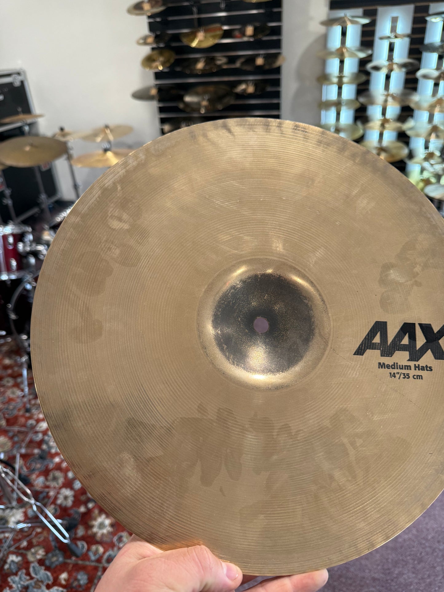 Sabian 14" AAX Medium Hi-Hat Cymbals (Pair) 2019 - Present