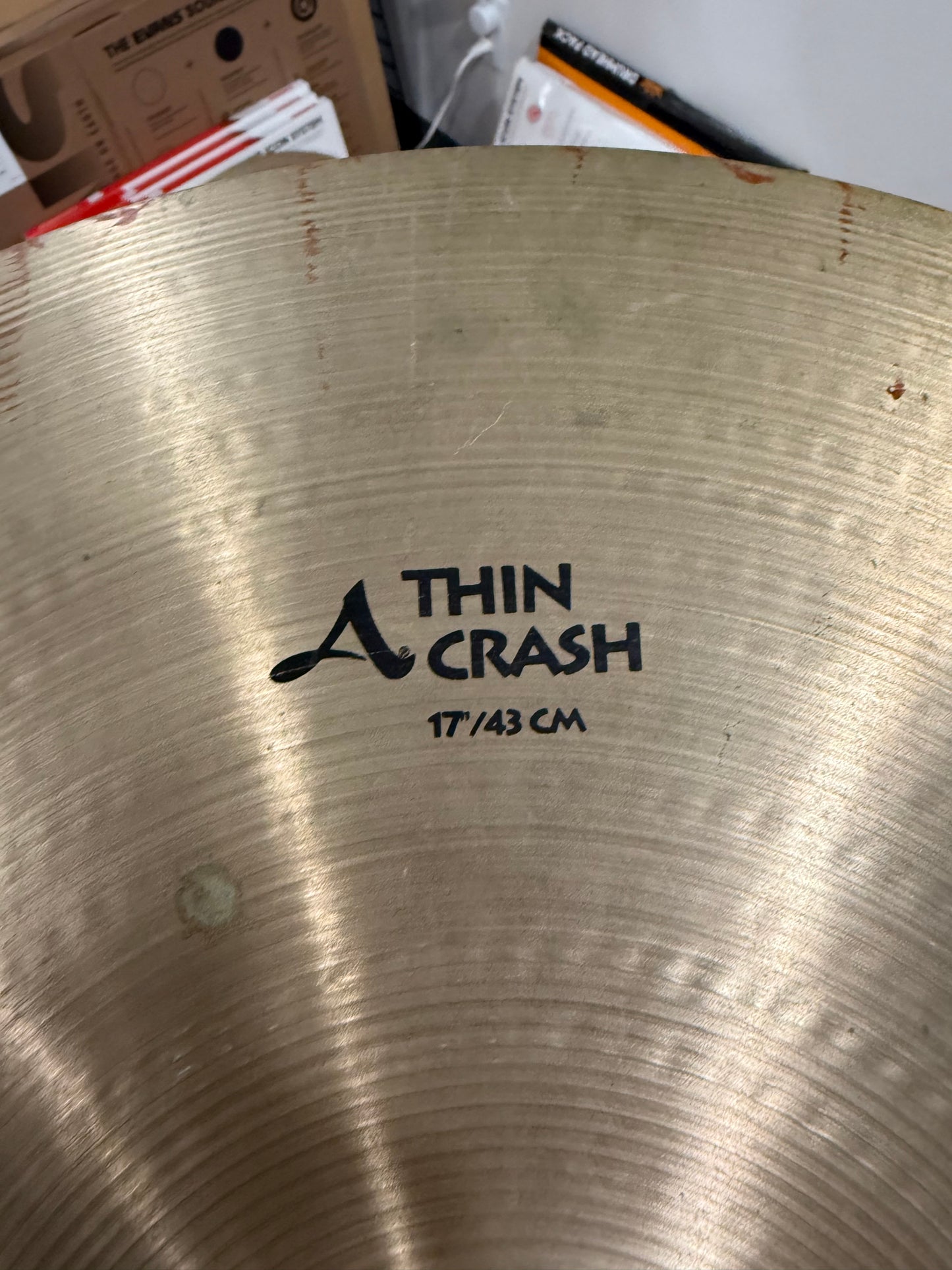 Zildjian 17" A Series Medium Thin Crash Cymbal 1982 - 2012 - Traditional